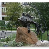Памятник Золотой рыбке в Санкт-Петербурге, Россия