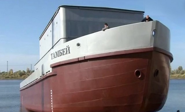 Рыболовецкое судно "Тамбей" спущено на воду