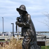 Памятник рыбаку в Вашингтоне (США)