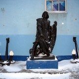 Памятник рыбаку в Мурманске