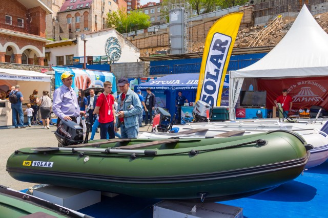 Резиновая лодка на Vladivostok Boat Show