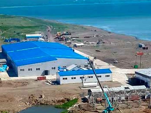 Новый рыбоперерабатывающий завод построил ООО «Тымлатский рыбокомбинат»